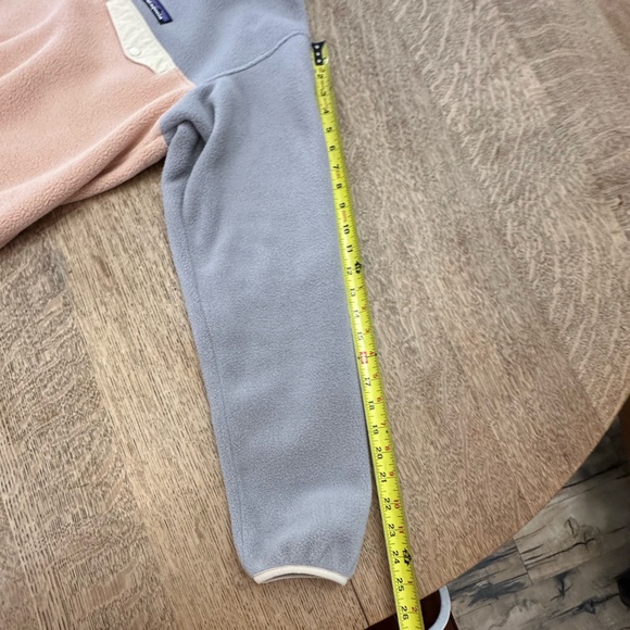 Patagonia Synchilla Snap-T Recycled Fleece Pullover medium pink rosewater gray - Picture 4 of 16